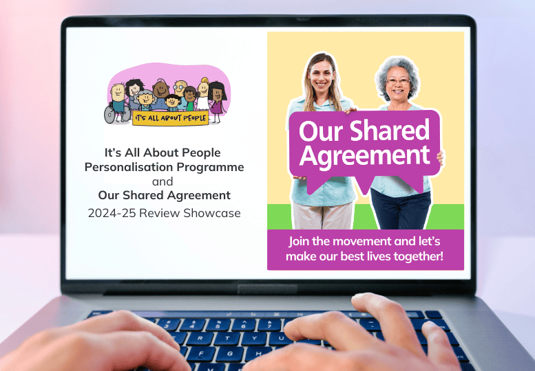 It's All About People Showcase PowerPoint Presentation