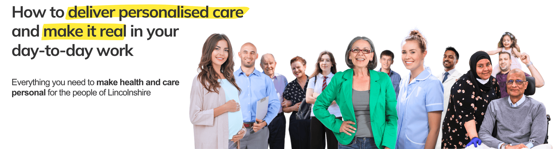 Lincolnshire It's All About People Personalisation Programme Homepage Banner
