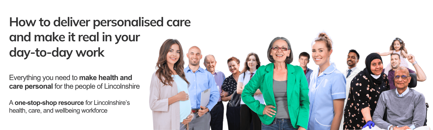 Lincolnshire It's All About People Personalisation Programme Homepage Banner