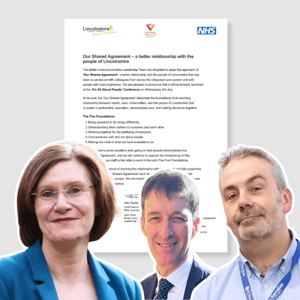 Better Lives Lincolnshire Leadership officially adopt Our Shared Agreement 