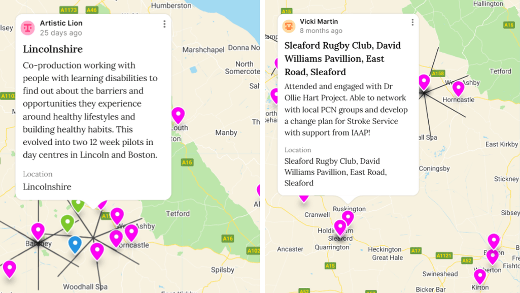 IAAP Champions Personalisation Mapping