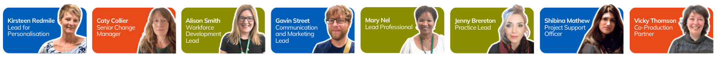 It's All About People Personalisation Programme Team banner
