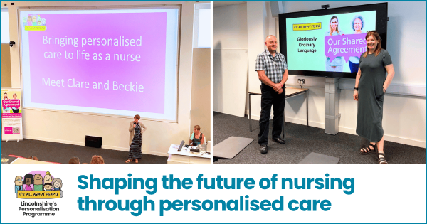 University of Lincoln nursing students