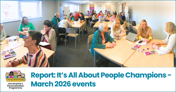 Report: It’s All About People Personalisation Champions -  March 2026 events