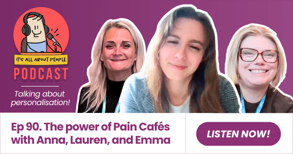 It's All About People Podcast Episode 90. The power of Pain Cafés